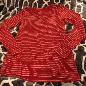 Sonoma long sleeve v neck t shirt